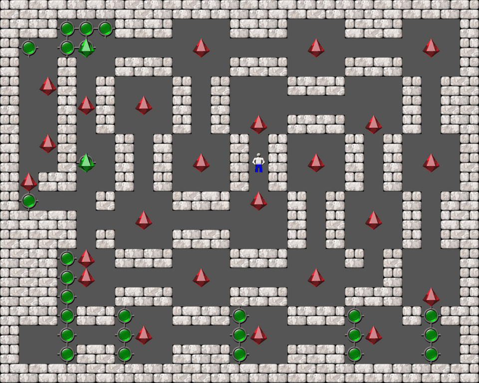 Sokoban 1,000,001 candlelights level 75